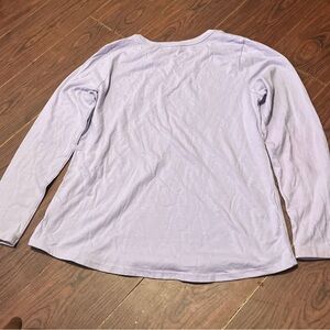 Wonder Nation Light Purple Long Sleeve Top